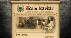 Desktop Screenshot of pivnica-adamravbar.si
